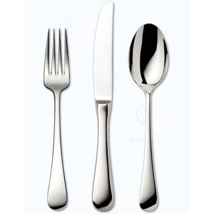 Service de couverts de table en acier Rose brillant, manche Long bâton, or Rose service de couverts, fourchettes cuillères couteaux couverts en acier - Product Image 5