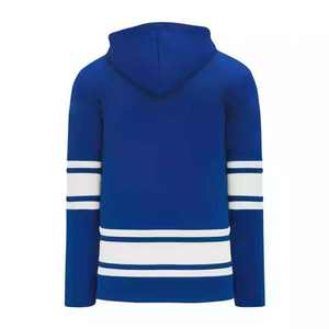 Wholesale Custom Heavyweight 100% Polyester Sublimation Ice <b>Hockey</b> Hoodie Embroidered Logo Quick Dry Breathable Men's Sweater - Product Image 2