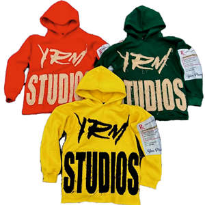 Venta al por mayor de sudaderas con capucha de los hombres sin cordón de impresión personalizada logotipo bordado de algodón Unisex Sudadera con capucha para los hombres - Product Image 5