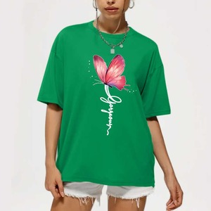 Última venta al por mayor de alta calidad por encargo ajustado mujeres Camiseta cómoda de moda con estilo perfecto para el uso diario - Product Image 4