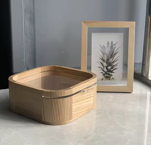 Crescent Crafts hecho a mano marco de fotos de madera Natural transparente personalizado 4X6 5X7 pantalla de mesa Vertical al por mayor - Product Image 4