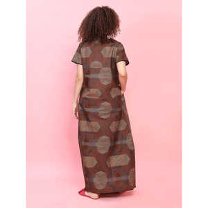 Peignoir pour femme 100% coton super doux, chemise de nuit brodée avec cordon de serrage et poche, le plus confortable, offre ODM - Product Image 5