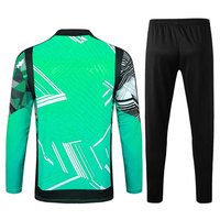 Maillot d'entraînement de football unisexe personnalisé 2025, col rond, 220g, 100% polyester, séchage rapide, impression numérique, uniforme de football
