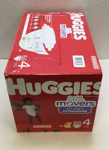 Huggies Overnites Taille 3 Couches Huggies de nuit pour enfants huggies Couches (16-28 Lbs), 132 Ct - Product Image 4