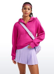 Jersey de media cremallera a la moda, ropa, sudaderas con capucha a la moda, sudaderas con capucha y media cremallera para mujer, sudaderas con capucha y sudaderas de talla grande para mujer - Product Image 2