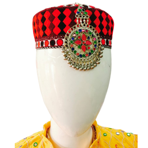 หมวกอัฟกันผู้หญิงแบบปรับได้ ผลิตด้วยมือ ดีไซน์เอง 100% โพลีเอสเตอร์ ใส่ได้ทุกฤดู ราคาขายส่งจากโรงงานโดยตรง - Product Image 3