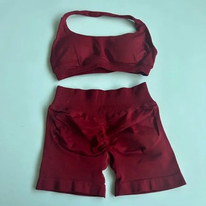 New Premium Breathable Women 2 Piece <b>Set</b> Stylish Casual Plain Gym Yoga <b>Set</b> Customize Design Slim Fit Workout Tracksuit - Product Image 4