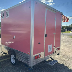 Nuevo Camión de Comida Móvil 7 X 8 Totalmente Equipado, Listo para Ganar Dinero Serviendo Aperitivos y Papas Fritas - Product Image 1