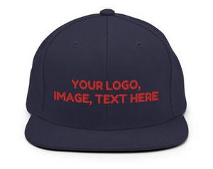 OEM personalizado 6 paneles de estilo deportivo ajustable Snapback sombreros lona Denim al por mayor logotipo personalizado diseño 3D bordado Hip Hop Gorras - Product Image 4