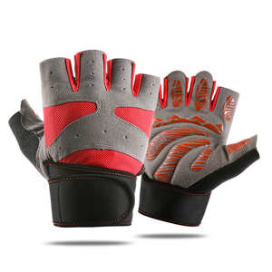 Excelente agarre Guantes ligeros de gimnasio y ciclismo para ejercicio Guantes de levantamiento de pesas - Product Image 4