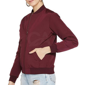 Best Size Women Bomber Jackets Quick Dry Women Bomber Jackets Wholesale Women Bomber Jackets - Product Image 3