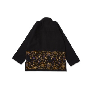 Kimono de Jiu-Jitsu Brasileño Negro de Edición Limitada con Patrón de Telaraña Naranja - Uniforme Duradero para Jiu-Jitsu Brasileño - Equipo Profesional para Grappling - Product Image 2