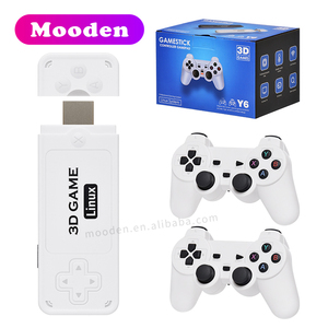 L Y6 Game Stick 4K Salida Retro Consola de videojuegos 64GB 10000 Juegos <span class=keywords><strong>TV</strong></span> Consolas de juegos clásicas para PSP - Product Image 6