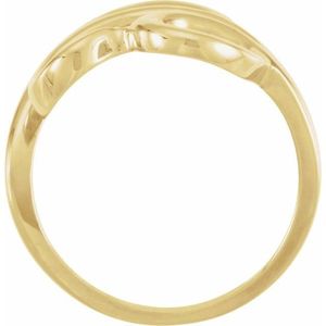 Stuller Freeform Engagement <b>Ring</b> 5045:5994P with 14KY Freeform Diamond - Product Image 1