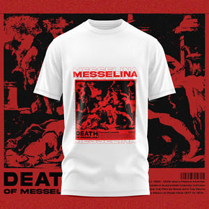 Camiseta de Arte Gráfico Premium, Camiseta de Algodón Personalizada de Estilo Urbano para Venta al por Mayor, Camisetas para Hombre, OEM, ODM, Marca de Moda, Pedidos al por Mayor - Product Image 2