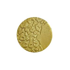 Customized Size Golden Color Aluminium Casting Coasters Top Quality Table Top Cup Tea Coasters <b>for</b> <b>Kitchen</b> Ware <b>Item</b> - Product Image 6