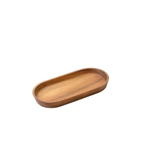 Bandeja Decorativa Redonda de Madera Maciza Más Vendida, Plato de Madera Artesanal para Mesas, Fiestas y Eventos, Disponible para la Venta - Product Image 1