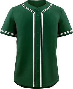 Venta al por mayor camiseta de béisbol sublimación personalizada equipo camisa transpirable Elegante ropa deportiva duradera para hombres mujeres jóvenes - Product Image 1