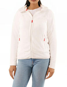 Chaqueta de Forro Polar de Invierno de la Mejor Calidad con Cierre y Cuello Alto, Ajuste Moderno para Mujer, Chaqueta Informal Aislada Ligera de Primera Calidad - Product Image 1