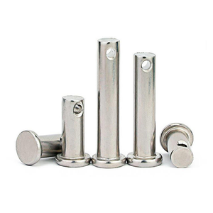 Goupille à tête plate DIN 1444 B avec trou pour diverses applications de goupillage - Product Image 1