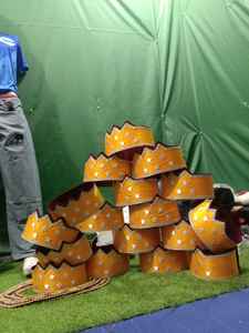 Hoj Corona Bordado 3 Puntos Corona Heroínas Amarillas Jericó Corona - Product Image 4