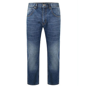 กางเกงยีนส์ทรงหลวมสำหรับผู้ชายกางเกงเดนิมฮิปฮอปทรงหลวมดีไซน์ตามสั่ง - Product Image 1