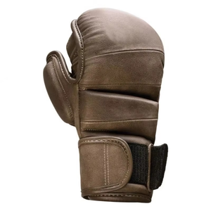 Gants de grappin MMA en cuir PU entraînement gants de tir absorbant les chocs sac de frappe sparring boxe Arts martiaux engrenages de boxe - Product Image 4