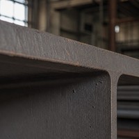 Poutre en acier IPE 450 laminée à chaud EN 10034 ASTM A36, poutre en I en acier au carbone pour charpente de bâtiment, pont, support de grue