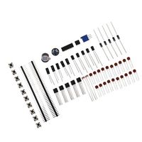Kit de démarrage électronique DIY pour débutants, avec plateau de prototypage 830 points et pack de composants, compatible ATmega328P R3 pour expériences de circuits