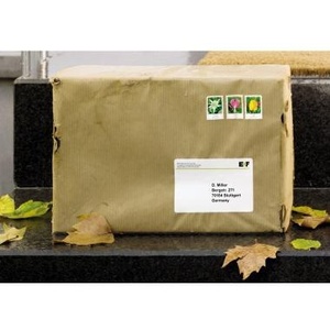 Etiquetas Adhesivas Promocionales HERMA 99.1x67.7mm, Etiquetas de Dirección de Poliéster Blanco, 200 Etiquetas/Paquete - Product Image 3