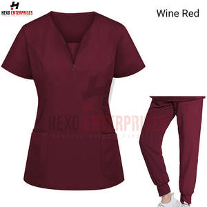 Conjuntos de uniformes médicos, nuevo diseño de moda, uniformes médicos de enfermería, trajes transpirables de verano, uniformes médicos de hospital, uniformes médicos de enfermería con logotipo personalizado, uniforme - Product Image 5