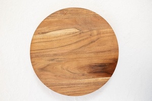 Bandeja giratoria de madera Smooth-Spin Lazy Susan para buffet de mesa y servicio de fiesta - Product Image 6