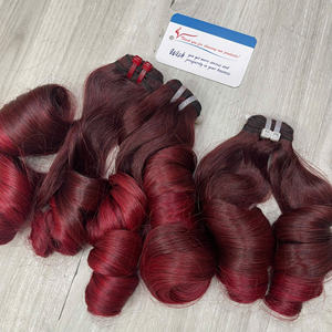 RETOURNEZ AU STOCK : Mèches de cheveux bouclés et rebondissants effet vapeur, couleur magnifique et brillante, 100% cheveux humains, prêtes à être expédiées - Product Image 3