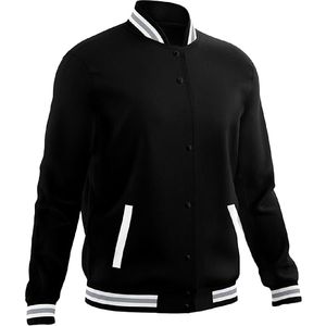 Vente en gros veste de baseball de haute qualité design personnalisé veste universitaire décontractée pour hommes - Product Image 6
