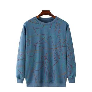 เสื้อสเวตเตอร์แห้งเร็วสำหรับผู้ชายดีไซน์ใหม่ล่าสุดออกแบบโลโก้ได้ตามต้องการสำหรับการฝึกออกกำลังกายวิ่งออกกำลังกายในฤดูหนาว - Product Image 4