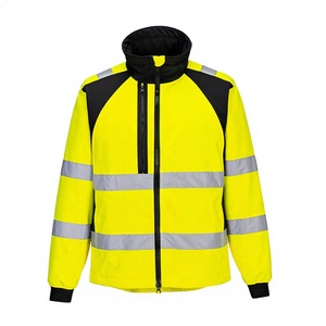 เสื้อแจ็กเก็ตกันฝนสะท้อนแสงทำจากผ้านุ่ม Hi VIS Viz - Product Image 1