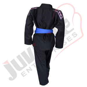 Kimono de Jiu-Jitsu brésilien pour femmes, logo personnalisé en gros, noir, nouveau design, haute qualité, uniforme d'arts martiaux confortable - Product Image 5