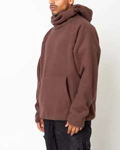 OEM Veste à capuche masquée surdimensionnée unisexe de haute qualité, sweat à capuche en polaire personnalisé, cagoule à capuche double pour hommes - Product Image 1