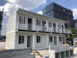 Casa Contenedor Prefabricada Moderna de China, Casa Móvil de Bajo Costo para Inmobiliarias en <span class=keywords><strong>Puerto</strong></span> Rico, Apartamentos de Acero en Venta - Product Image 3