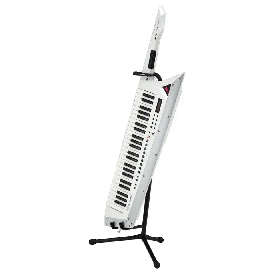 Assert New Roland AX-Edge Keytar White mit Stand verfügbar Rabatt brandneu