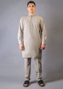 Trajes de Diseñador Personalizables de Alta Calidad para Hombre, Cómodos y a la Moda, con Diseños de Kurta Panjabi y Shalwar - Product Image 6
