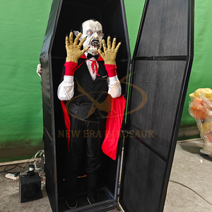 Modèle <span class=keywords><strong>de</strong></span> fantôme <span class=keywords><strong>de</strong></span> <span class=keywords><strong>terreur</strong></span> animatronique d'Halloween pour <span class=keywords><strong>maison</strong></span> hantée d'intérieur Salle d'évasion Centres commerciaux Aéroports publics Garderies Jardin - Product Image 2