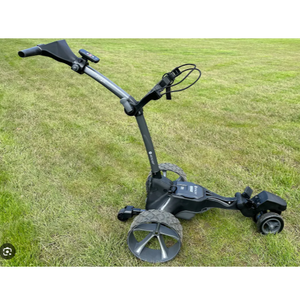 Chariot de golf électrique Motocaddy M7 GPS 2025 avec télécommande, offre de réduction sur la batterie au lithium pour chariot de golf - Product Image 3