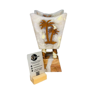 Latest Mubkhar Wood Resin <b>Bakhoor</b> <b>Burner</b> <b>Electric</b> Incense <b>Burner</b> for Wedding Indoor Use Gift - Product Image 1