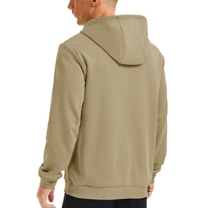 2025 vente en gros plaine noir hommes sweats à capuche surdimensionnés sweat impression personnalisée Logo graphique et 3D broderie sport pull vêtements - Product Image 4