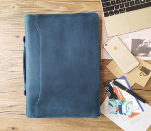 <span class=keywords><strong>2025</strong></span> thiết kế mới A4 Kích thước thư mục tập tin da bìa A4 danh mục đầu tư với Magnetic Binder Clip tập tin có thể làm cho logo LPF-0035 - Product Image 4