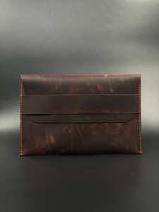 แขนแล็ปท็อปแบบพกพาหนังแท้ทนทานงานแฮนด์เมดดีไซน์ทันสมัยปรับแต่งได้สำหรับมืออาชีพทำงานเดินทาง - Product Image 4