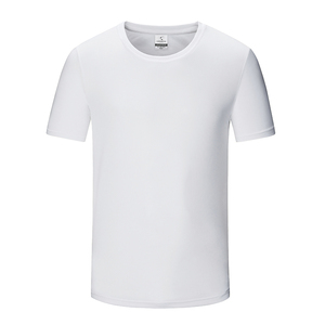 Camiseta deportiva de secado rápido de alta calidad para correr, con logo personalizado, de poliéster, para gimnasio, informal, para hombre, ropa deportiva. - Product Image 3
