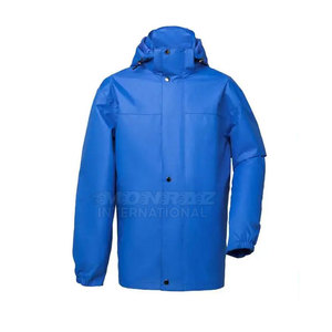 Combinaison de pluie imperméable résistante à l'huile vêtements de travail de sécurité pour les intempéries combinaison de pluie respirante pour la randonnée Camping - Product Image 2