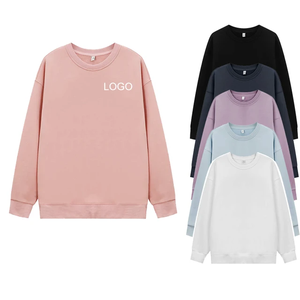 Custom High Quality 500 GSM Cotton Fleece Pullover Plain Men's Crewneck Sweatshirt <b>for</b> Street Wear and <b>Gym</b> Wear - Product Image 6